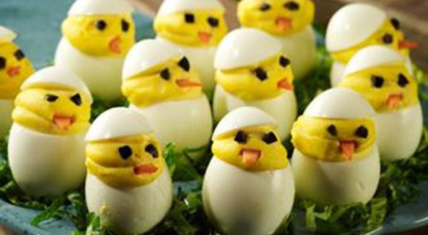 Deviled Egg Easter Peeps