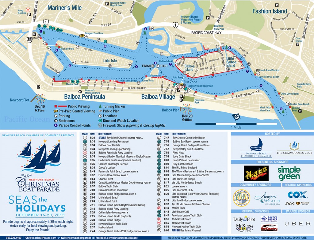 Here Comes The Boat Parade! (with map and schedule) Save Newport