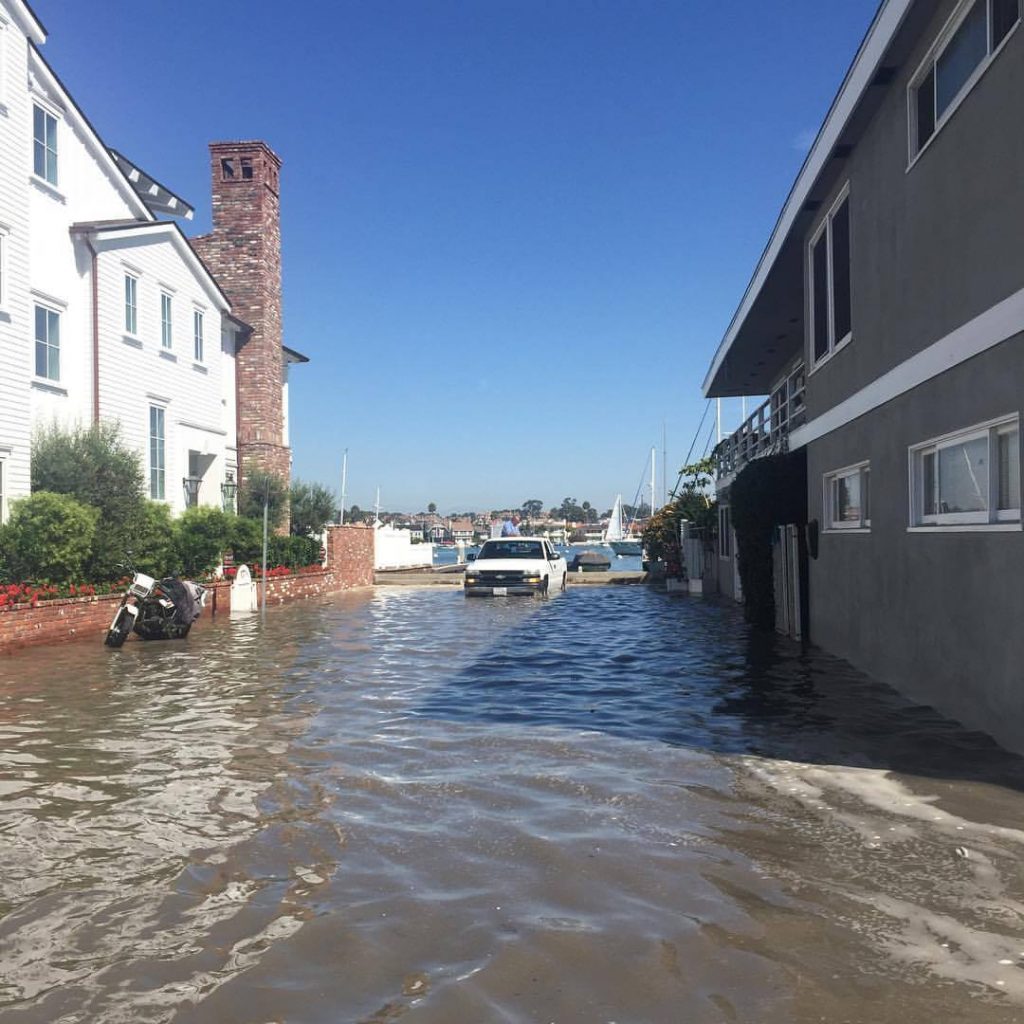 Big Waves Flood Sections Of Balboa Peninsula – Save Newport